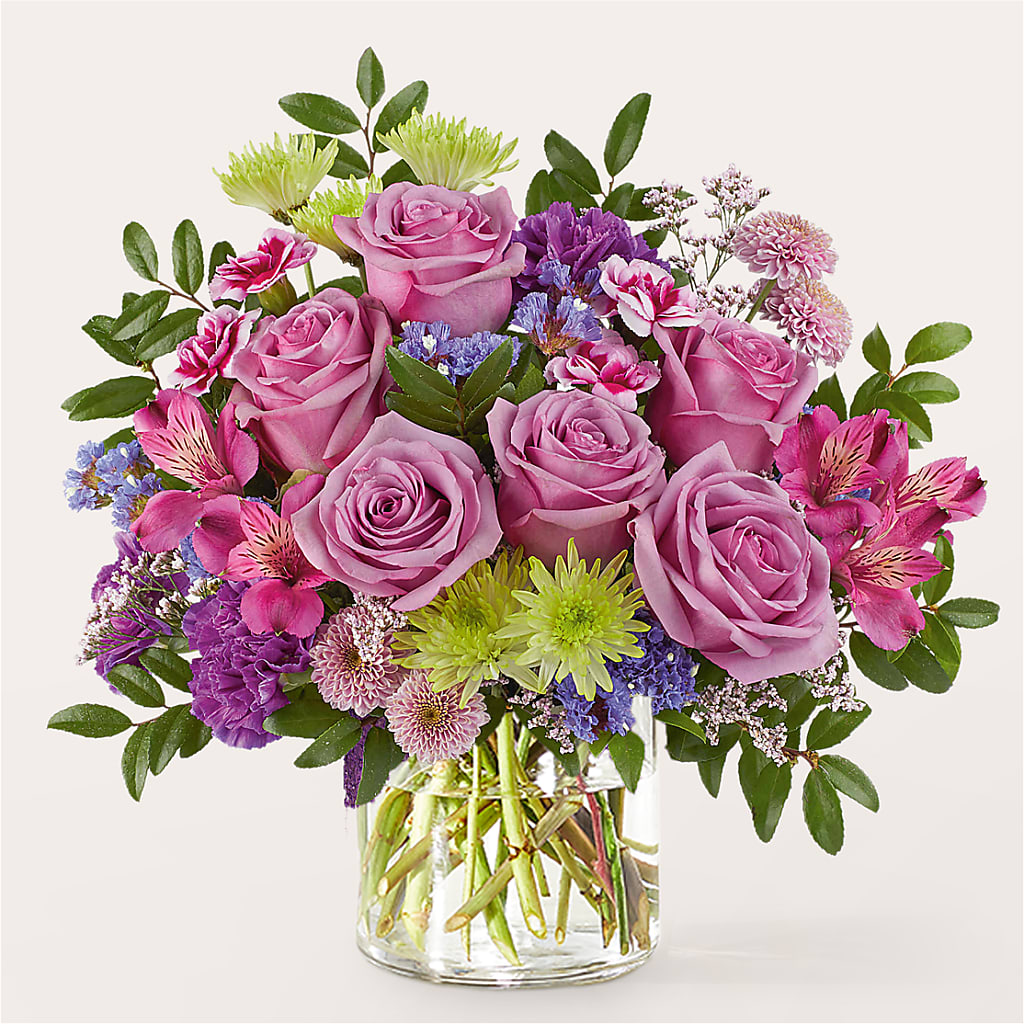 Glass Half Full Bouquet –  Kiss Floral Llc, Conshohocken PA