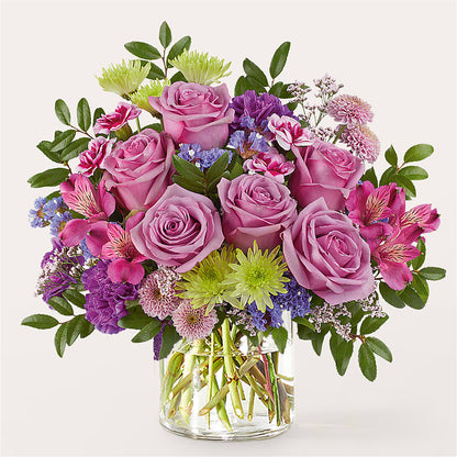 Glass Half Full Bouquet –  Kiss Floral Llc, Conshohocken PA