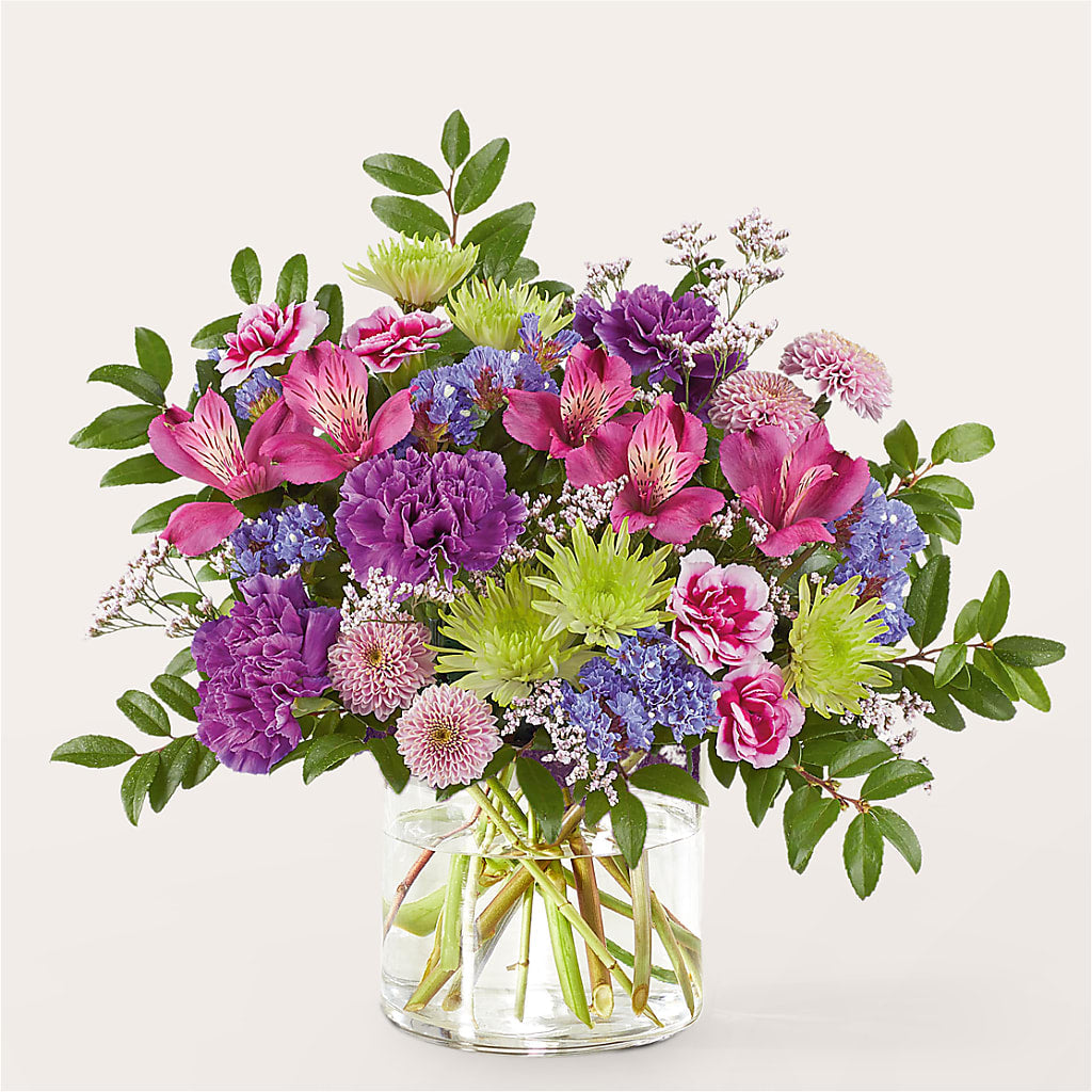 Glass Half Full Bouquet –  Kiss Floral Llc, Conshohocken PA