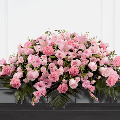 Garden of Comfort Casket Spray (Standard) –  Kiss Floral Llc, Conshohocken PA