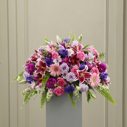 Fare Thee Well Pedestal –  Kiss Floral Llc, Conshohocken PA