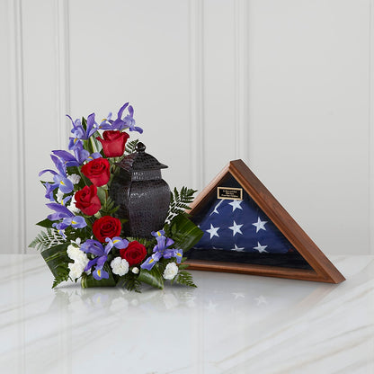 Patriotic Tribute Arrangement –  Kiss Floral Llc, Conshohocken PA