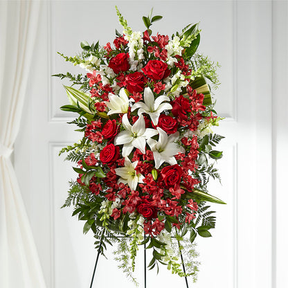 Everlasting Memory Standing Spray –  Kiss Floral Llc, Conshohocken PA