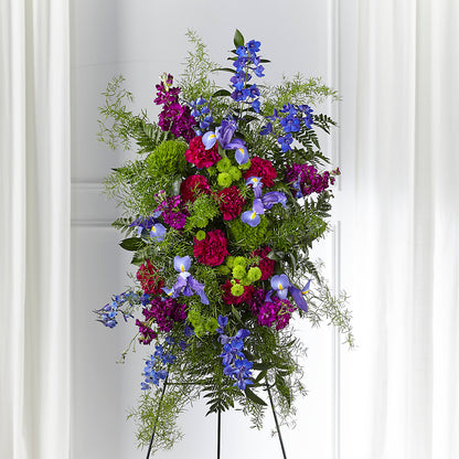 Heavenly Skies Standing Spray –  Kiss Floral Llc, Conshohocken PA