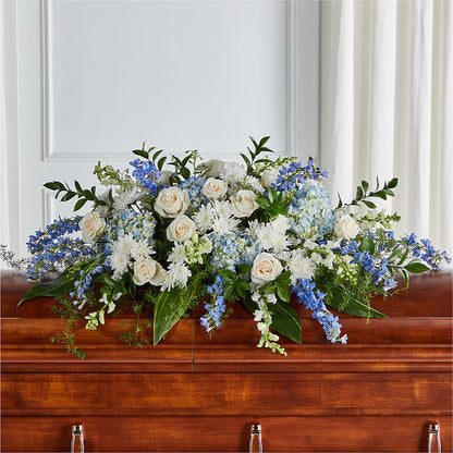 Timeless Essence Casket Spray –  Kiss Floral Llc, Conshohocken PA