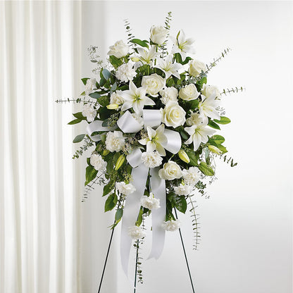 With Care Standing Spray –  Kiss Floral Llc, Conshohocken PA