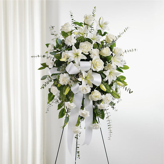 With Care Standing Spray –  Kiss Floral Llc, Conshohocken PA