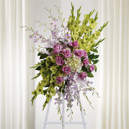 Lasting Legacy Standing Spray –  Kiss Floral Llc, Conshohocken PA