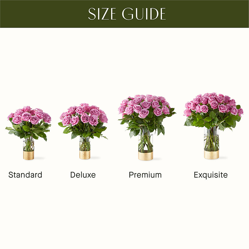 Secret Admirer Lavender Rose Bouquet –  Kiss Floral Llc, Conshohocken PA