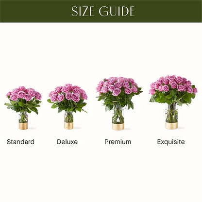 Secret Admirer Lavender Rose Bouquet –  Kiss Floral Llc, Conshohocken PA