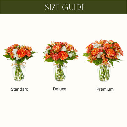 Apricot Glow Bouquet –  Kiss Floral Llc, Conshohocken PA