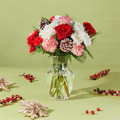 Candy Cane Lane Bouquet –  Kiss Floral Llc, Conshohocken PA