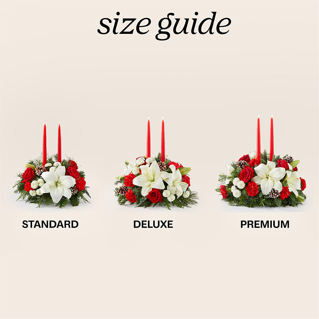 Seasonal Festivities Centerpiece –  Kiss Floral Llc, Conshohocken PA