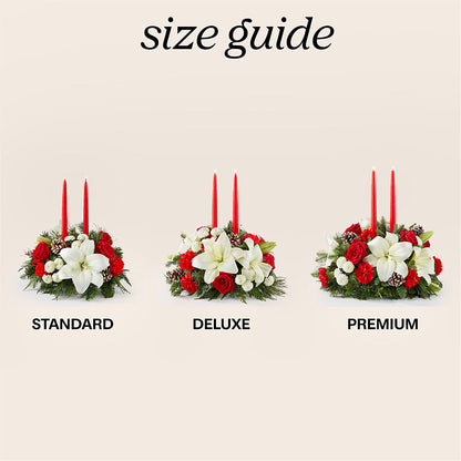 Seasonal Festivities Centerpiece –  Kiss Floral Llc, Conshohocken PA