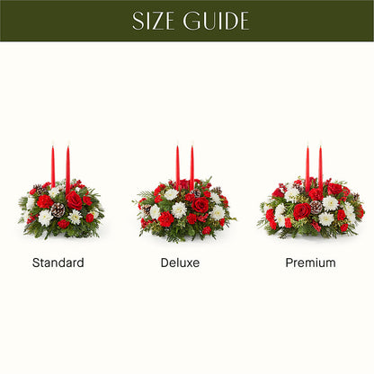 Holiday Soiree Centerpiece –  Kiss Floral Llc, Conshohocken PA