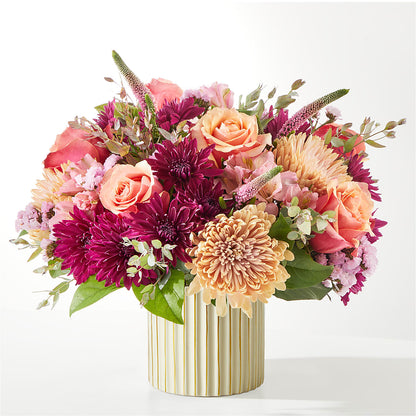 Berry Cobbler Bouquet with Ivory Vase –  Kiss Floral Llc, Conshohocken PA