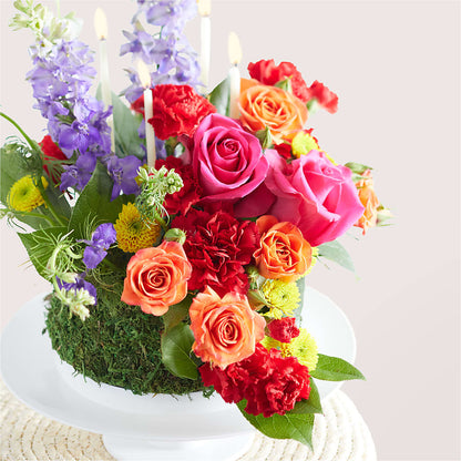 Best Year Yet Floral Cake –  Kiss Floral Llc, Conshohocken PA