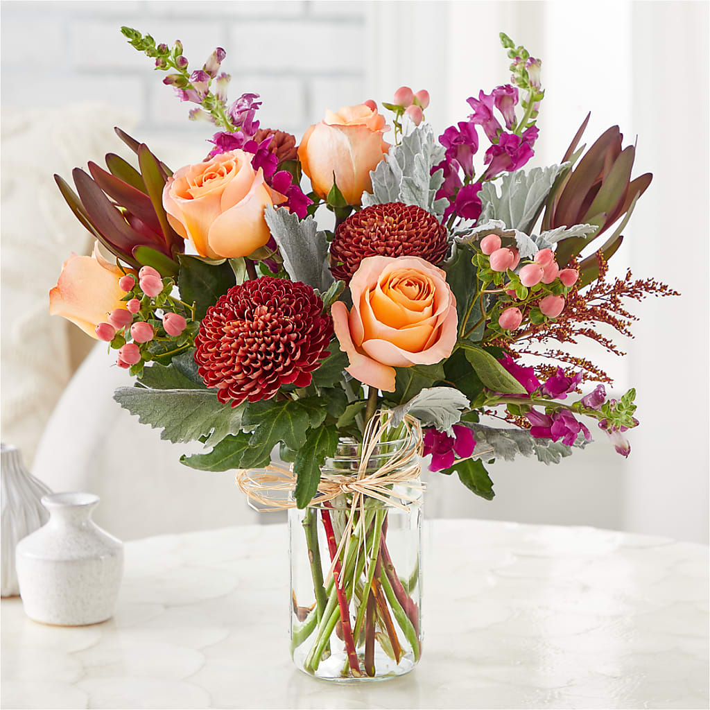 Moody Hues Bouquet –  Kiss Floral Llc, Conshohocken PA