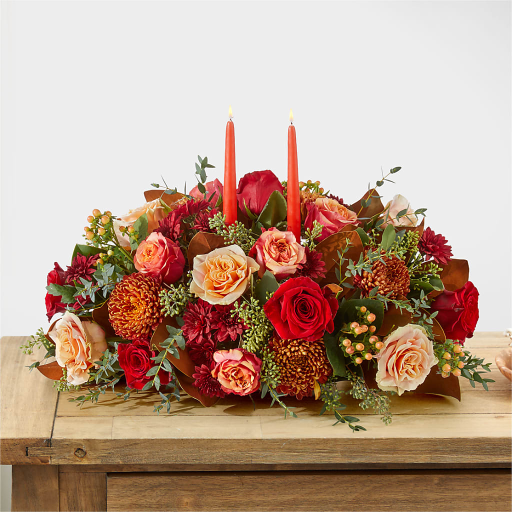 Gather Near Centerpiece –  Kiss Floral Llc, Conshohocken PA