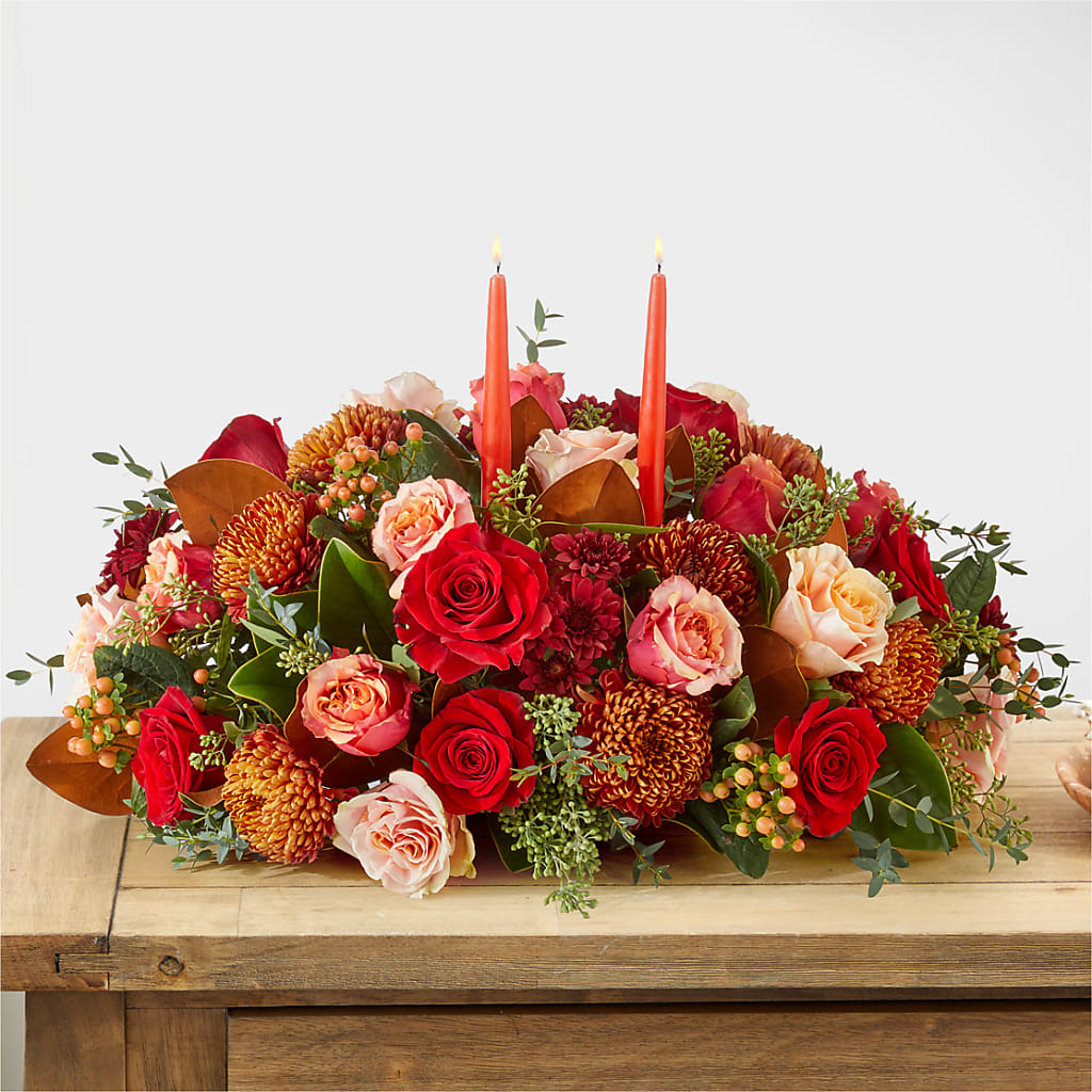 Gather Near Centerpiece –  Kiss Floral Llc, Conshohocken PA