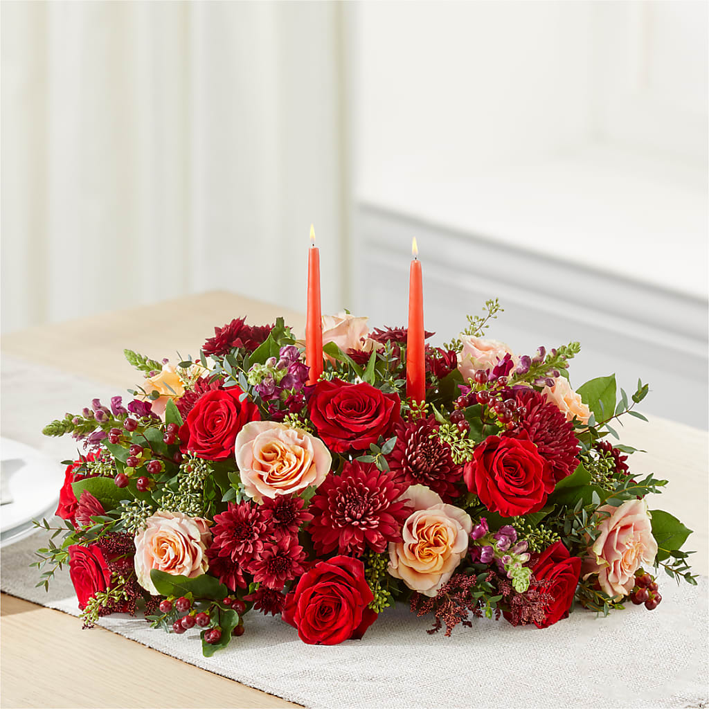 Most Thankful Centerpiece –  Kiss Floral Llc, Conshohocken PA